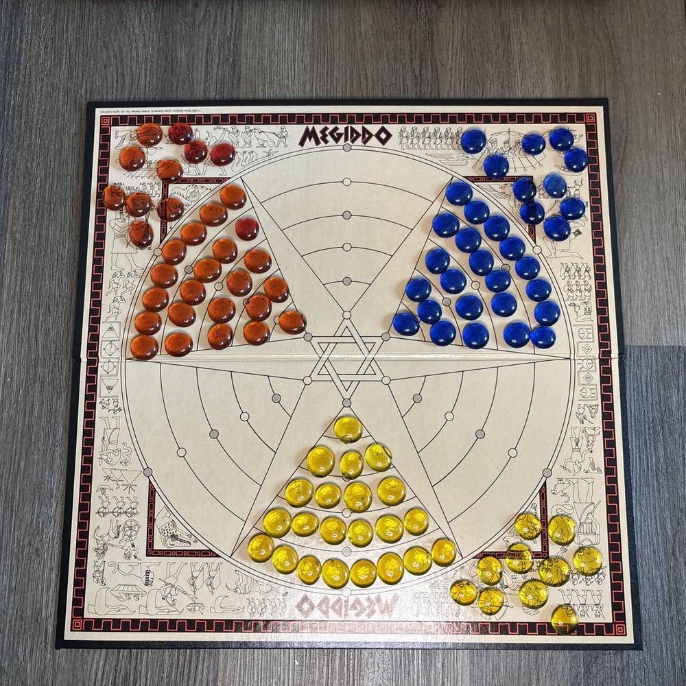 Megiddo Board Game By Global Games *COMPLETE* Vintage 1985 EUC - Picture 4 of 7